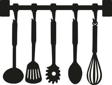 Araçlar yemek mutfak eşyaları