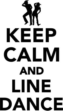 Sakin ve Line dance tutmak