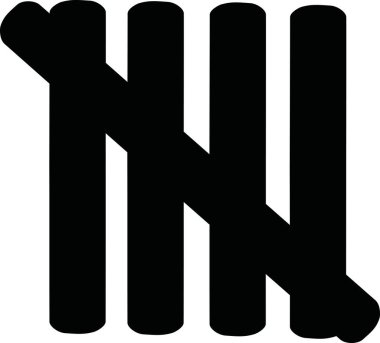 5 satırları sayma - beşinci doğum günü