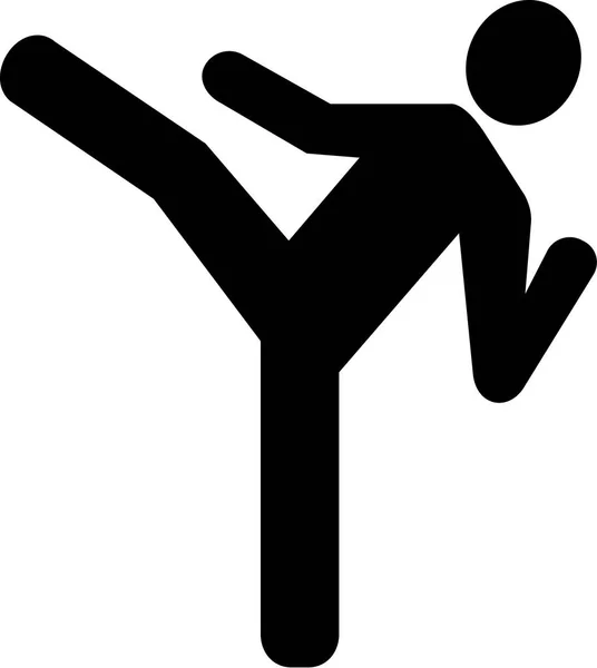 Karate Icon vector — Stockvector