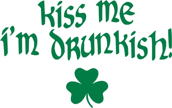 Irish saying for St. Patrick's Day — Stock Vector