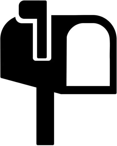 Briefkastensymbol — Stockvektor