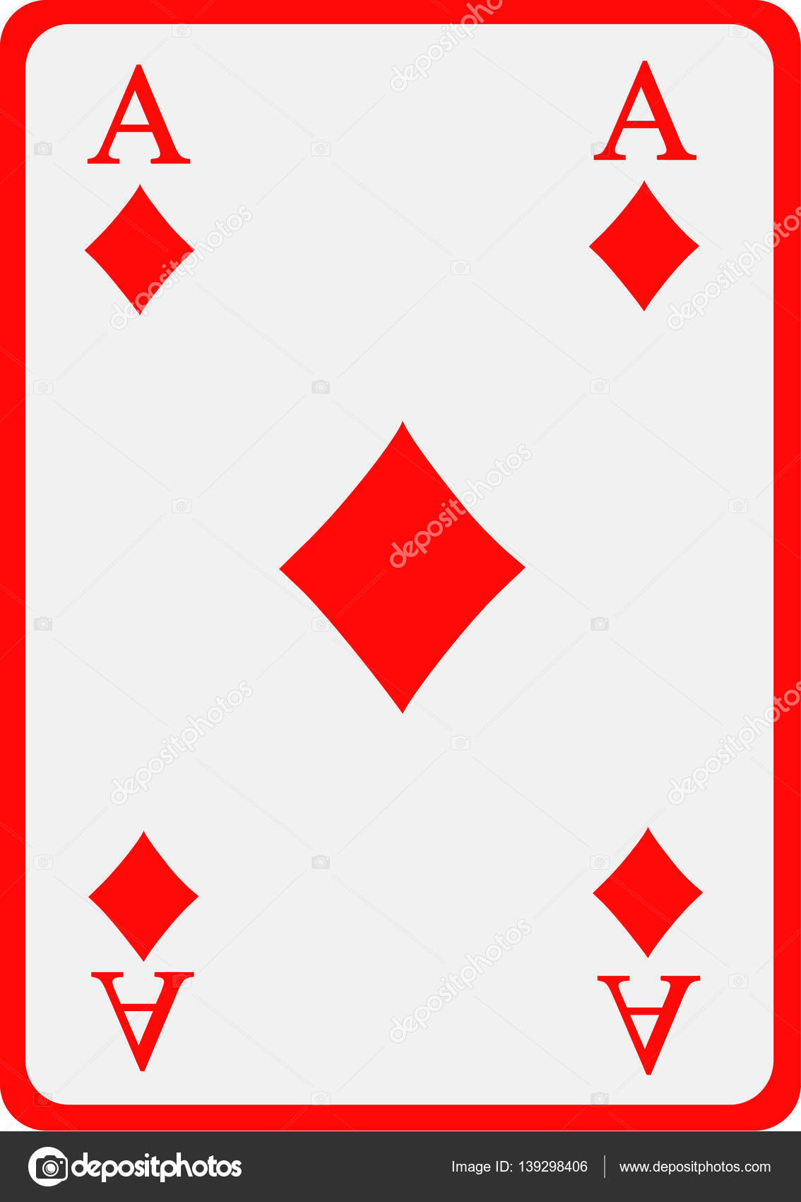 Spielkarte Karo Spielkarte Karo
