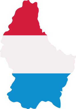 Bayrak ile Lüksemburg göster