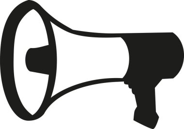 Megafon vektör tasarımı