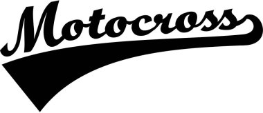 Motocross kelime retro