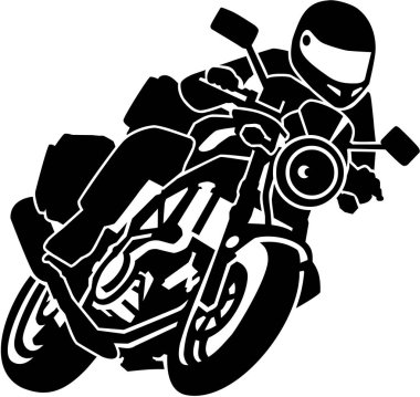 motosiklet motosiklet üzerinde