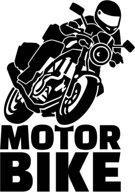 Motobike ile motorcu 