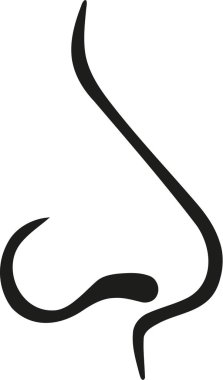 Burun profili vektör