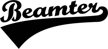 Resmi Alman kelime retro