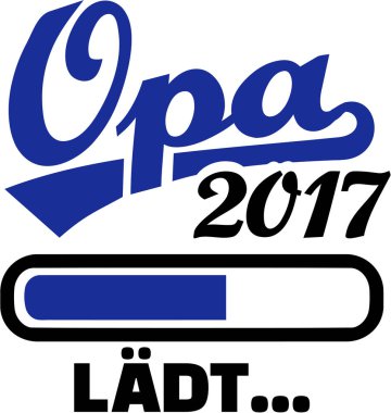 Büyükbaba 2017 yüklüyor. Almanca.