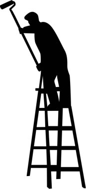 Resim siluet vektör