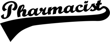 Eczacı sözcük vektör