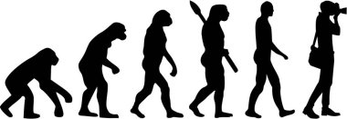 Fotoğrafçı evrim vektör