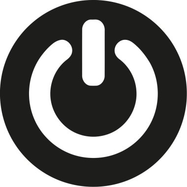 Yuvarlak güç düğmesi