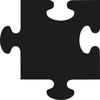 Jigsaw vektör vektör