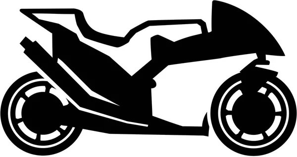 Vecteur moto sportif — Image vectorielle