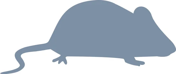 灰色マウス ベクトル — ストックベクタ