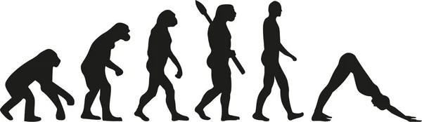 Pilates Evolution vecteur — Image vectorielle