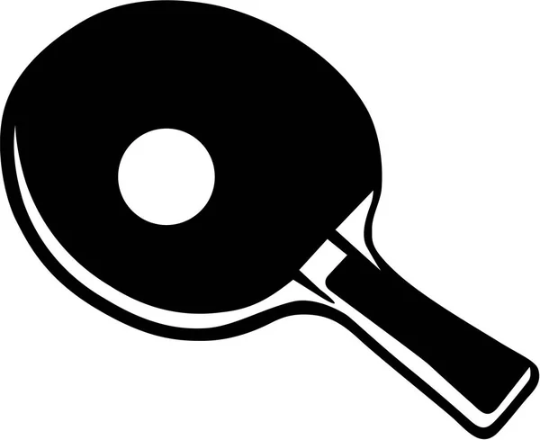 Ping pong racket — Stockvector