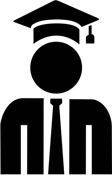 Ícone de pictograma professor — Vetor de Stock