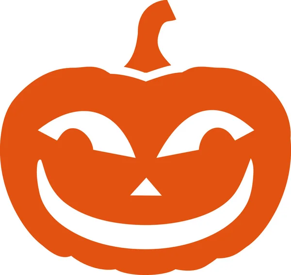 Funny Halloween citrouille — Image vectorielle