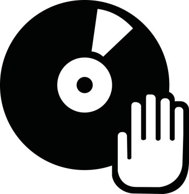Vinil kaydı el ile