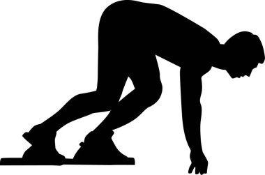 Başlangıç sprint koşma