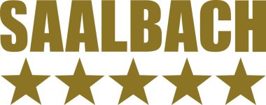 Saalbach beş yıldız ile