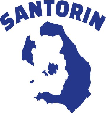 Santorini harita adı ile