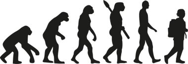 Evrim okul çocuk öğrenci