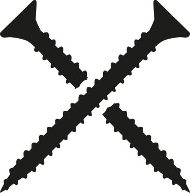 Çapraz vida vektör