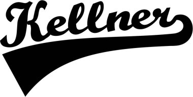 Sunucu - retro yazı tipi ile Almanca sözcük