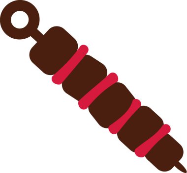 Şaşlık şiş biber ile