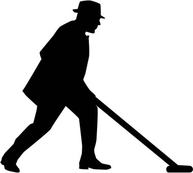 Adam oyun disk iteleme siluet