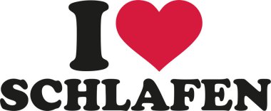 Ben Almanca uyumayı çok seviyorum