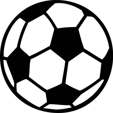 Futbol topu vektör