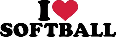Softball seviyorum