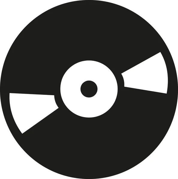 Vinyl record icon — Stock Vector