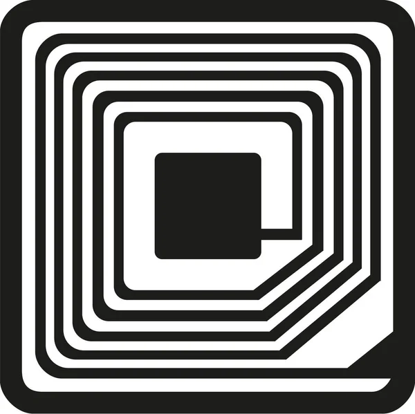 RFID symbool vector — Stockvector