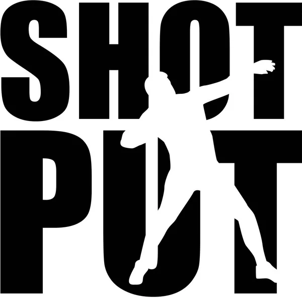 Shot menempatkan kata dengan cutout - Stok Vektor