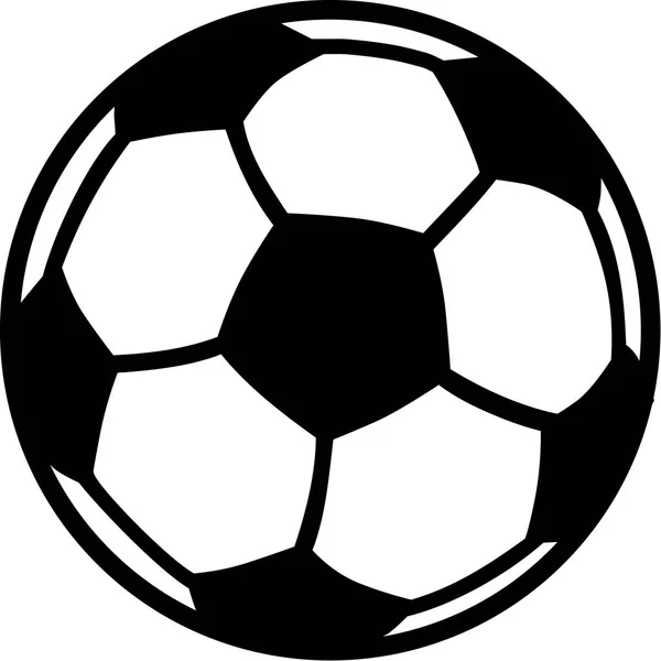 Fútbol balón de fútbol — Archivo Imágenes Vectoriales