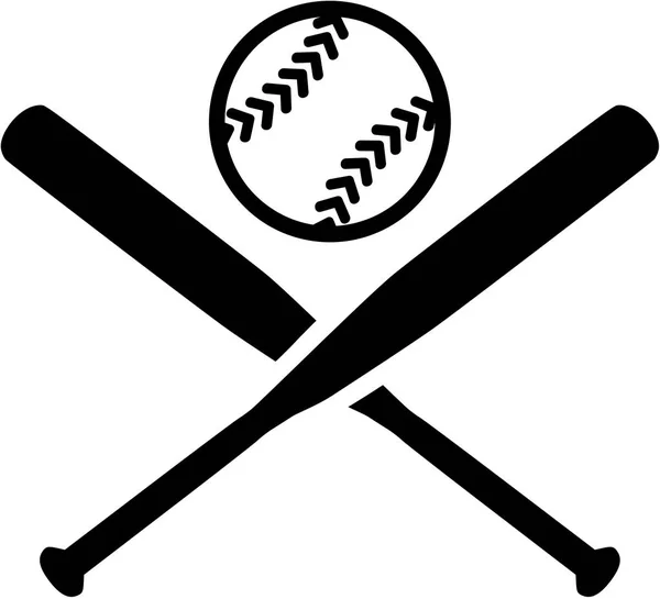 Softball-Vektordesign — Stockvektor