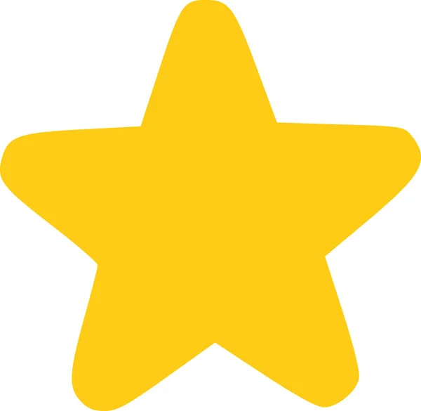 Estrella de dibujos animados amarilla con la cara sonriente Vector de ...