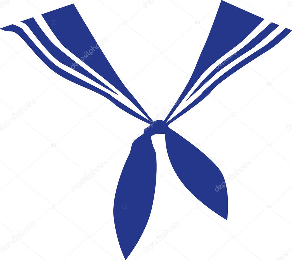 Sailor collar vector — Stock Vector © miceking 139302108