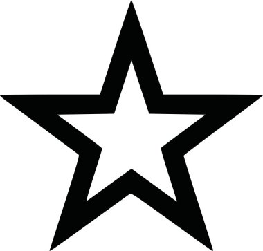 Seviyelendirilmiş yıldız siyah