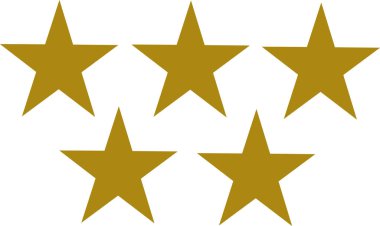 İki satır beş altın yıldız