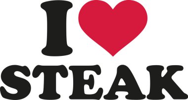 Ben biftek seviyorum