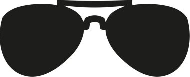 Pilot gözlük vektör