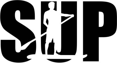 Word ile coutout - Stand up sup kürek çekmeye